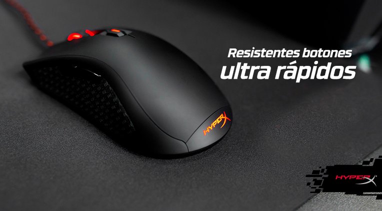 HyperXLatam's tweet photo. Respuesta táctil precisa y resistente para dominar al enemigo en el campo de batalla con #PulsefireFPS #HyperX https://t.co/T7OQ1vrkvE