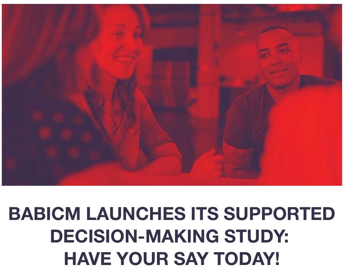 BABICMorg's tweet photo. Calling all #BABICM members: our Supported Decision-Making study questionnaire for #braininjury #casemanagers is out now &amp; we need your help. Log into the member section on our website &amp; contribute to the study. More info on the log in news page section / in our recent mailer! https://t.co/mqtpmruZi5