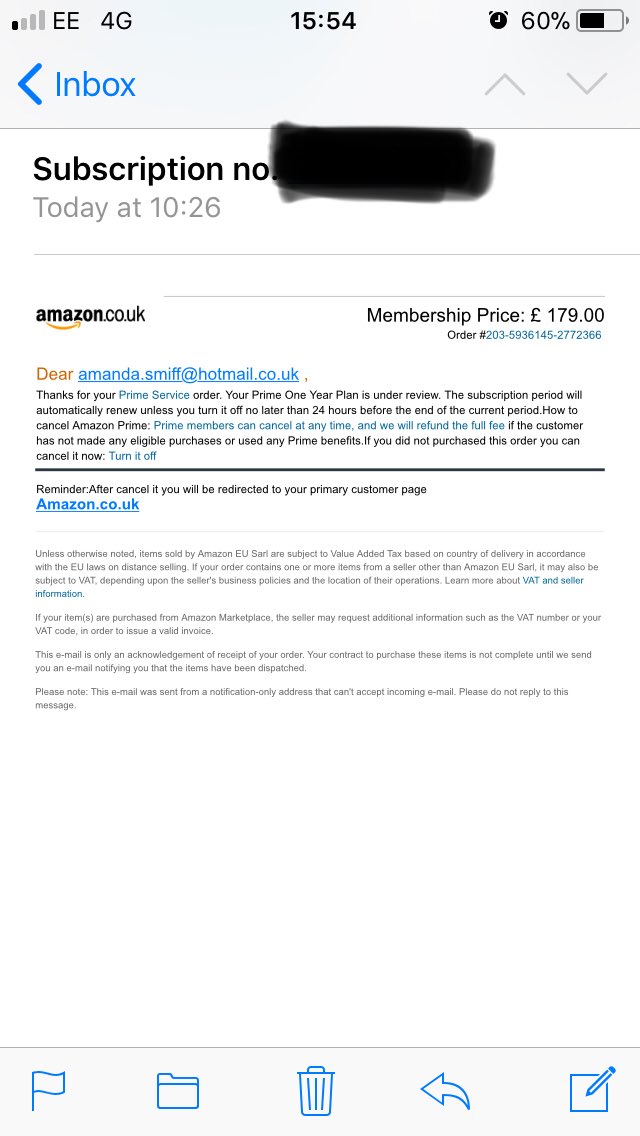 Amazon Help A Twitter Hi Amanda This Email Was Not Sent By Amazon For Future Reference I Ve Included A Page That Will Help You Identify Whether An E Mail Is From Amazon T Co Fptxtyn29c