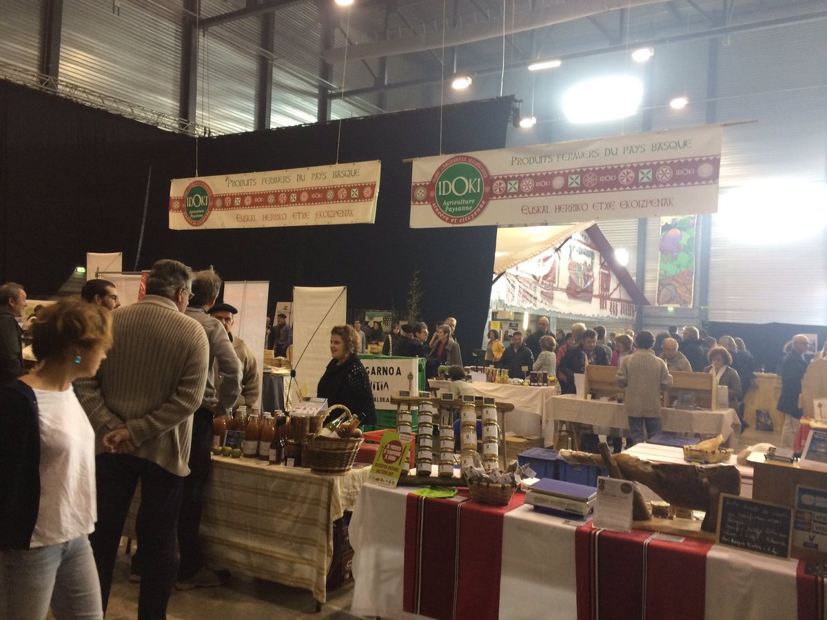 PaysBasqueTIGA's tweet photo. @Lurrama les producteurs fermiers du #PaysBasque à l'honneur ! #idoki https://t.co/8YaCSWpfrw