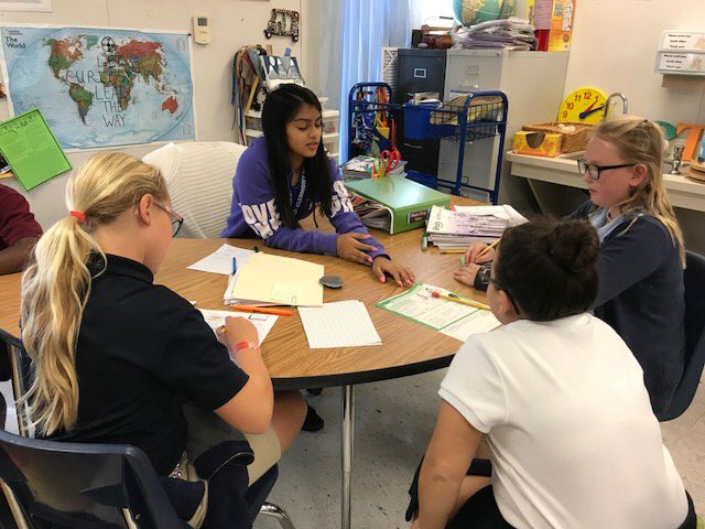 Santos_Daniel17's tweet photo. Excelente use of leadership and culture from AVID students at Clermont Middle School. Keep it up! #LakeAVID @Jarvis_Kathlene @LakeCCReadiness @TeamLakeLeaders https://t.co/LmTWO1b2ba