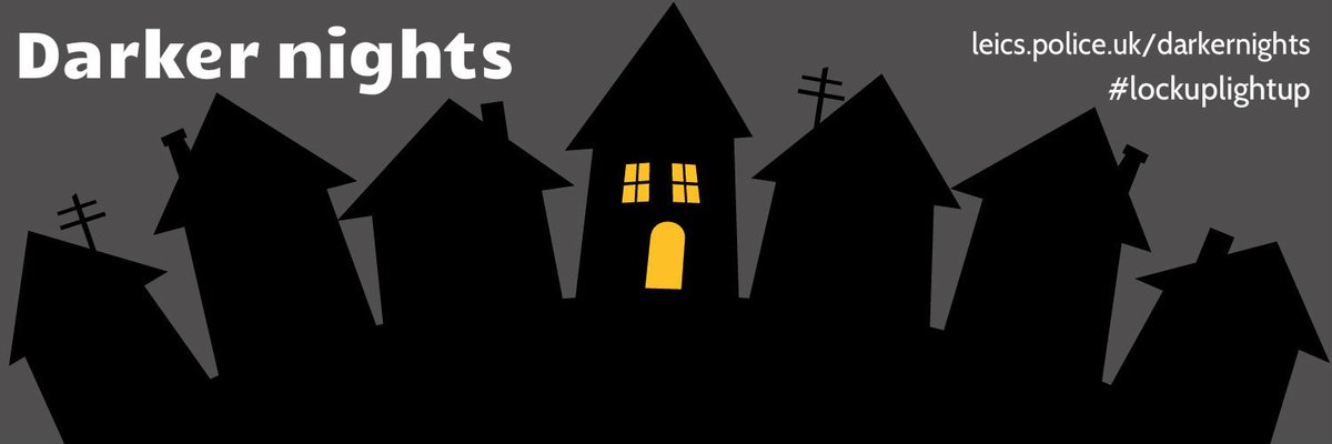 leicspolice's tweet photo. Darker nights give burglars more time to break in to businesses. Remember to #lockuplightup your business https://t.co/AZvowoHRxQ https://t.co/8wsofYLmEO