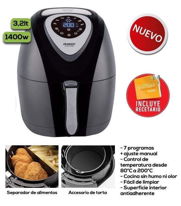 InfoMarstech's tweet photo. Tus comidas más sanas e igual de ricas!🎉 FREIDORA SIN ACEITE PEABODY $2459
Encontranos en San juan 4005 - Mendoza 1419 - córdoba 955 loc.34 https://t.co/xJIkF1GSkI