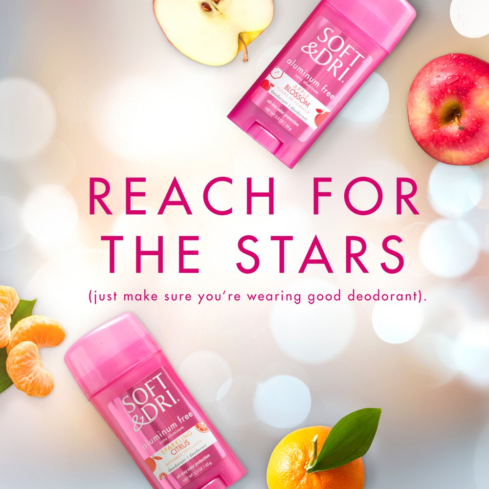 softanddri's tweet photo. Our Aluminum-Free deodorant will never let you down. Reach confidently. #AluminumFree #Deodorant #Invisible #Fresh #SoftandDri https://t.co/JYmZrSwPZM