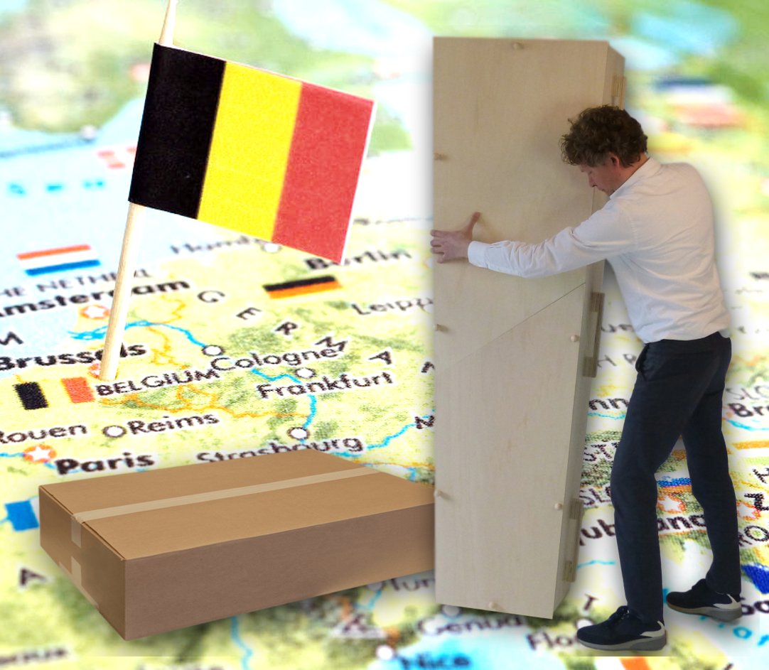 UitvaartkistOnl's tweet photo. Eerste #Chistann #dhzgrafkist nu ook geleverd naar België. Nu te bestellen voor levering in heel België en thuisbezorgd in 48 uur #grafkistineendoos https://t.co/6roL9L6fjB