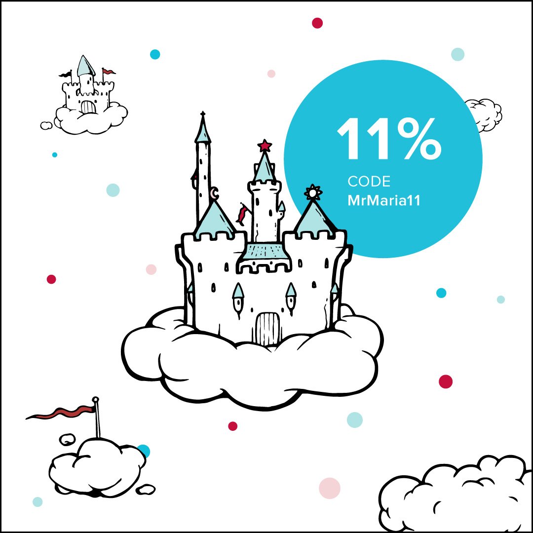 MrMariaDesign's tweet image. Let's celebrate! This year #MrMaria turns 11 years old. Use the code MrMaria11 for 11% discount on our entire collection. Valid Sat&amp;amp;Sun