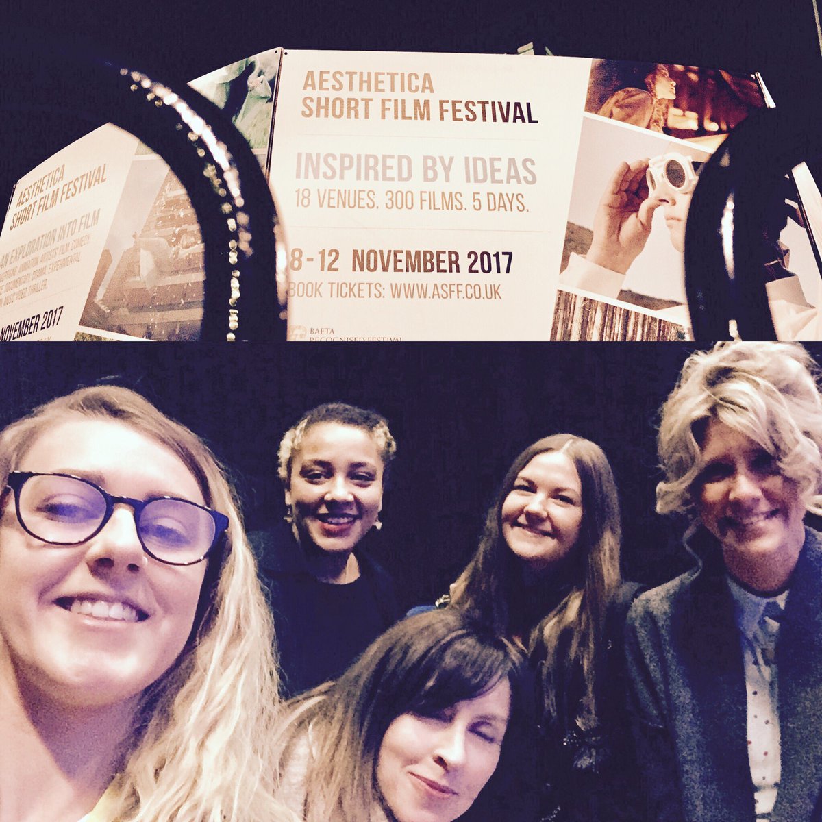 em_inkydink's tweet photo. So pleased to meet some of the audience after the @ASFFest @WFTV_UK masterclass this morn #womeninfilm #womenintech 🙌 https://t.co/QwgAJ8zEi3