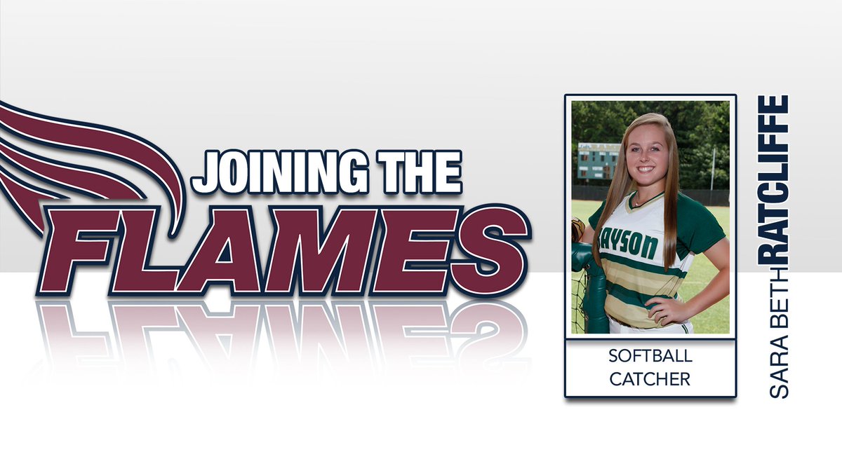 LeeUFlames's tweet photo. We are pumped to welcome Sara Beth Ratcliffe to the @LeeUSoftball team! Sara Beth is a catcher from Lawrenceville, Ga. #Firedup https://t.co/H9V5mThpmX