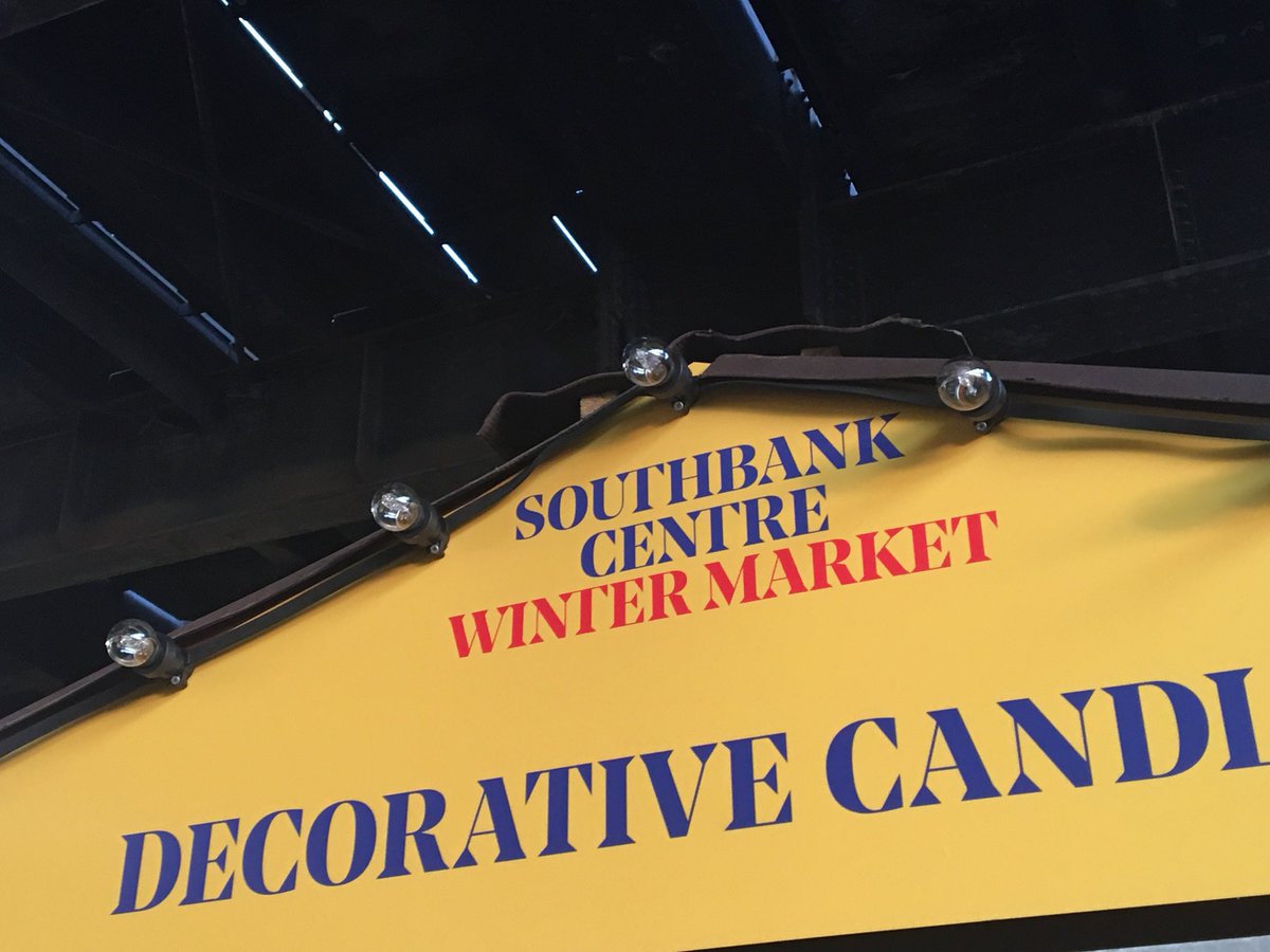 PopUpsLDN's tweet photo. The @southbankcentre Winter Market is almost up and running too! #PopUp #London https://t.co/iAgBco2t6Y