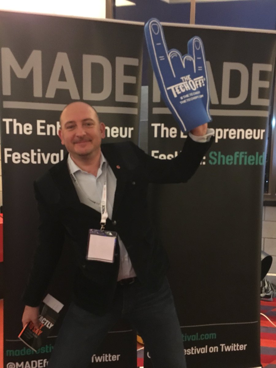 suzimac1's tweet photo. Getting involved in @TheTechOff @MADEfestival @BQBryanH @BQLive #made17 https://t.co/4uflxG9Asr