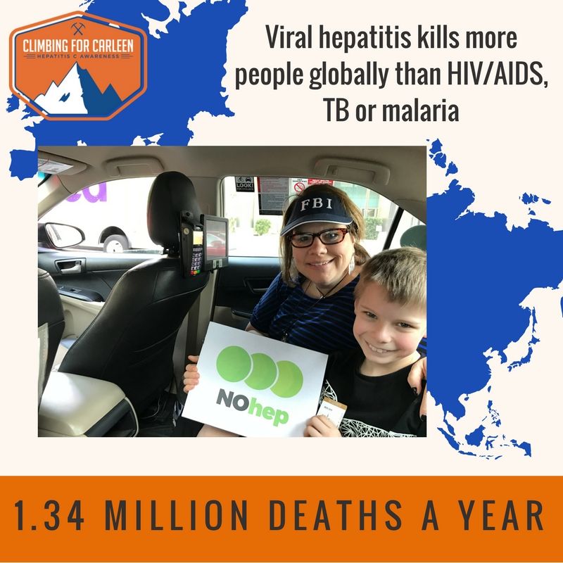 ClimbForCarleen's tweet photo. These statistics are crazy! So many lives could be spared with a small pill. Have you been tested? #nohep #ibeathep #hepatites #hepc #liverdisease #climbingforcarleen @nohep_iran  @NO_hep https://t.co/gyECf2F4o9