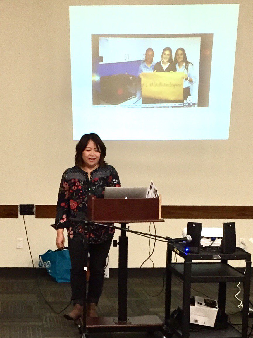 TCATrojans's tweet photo. TCA Tech Department employees, Lisa Wong and Charla Thomas, spoke at Tech Fest in Houston this week. Tech Fest is an annual technology integration conference hosted by Second Baptist School in Houston. #MoreAtTCA https://t.co/gMLTtNwmOy