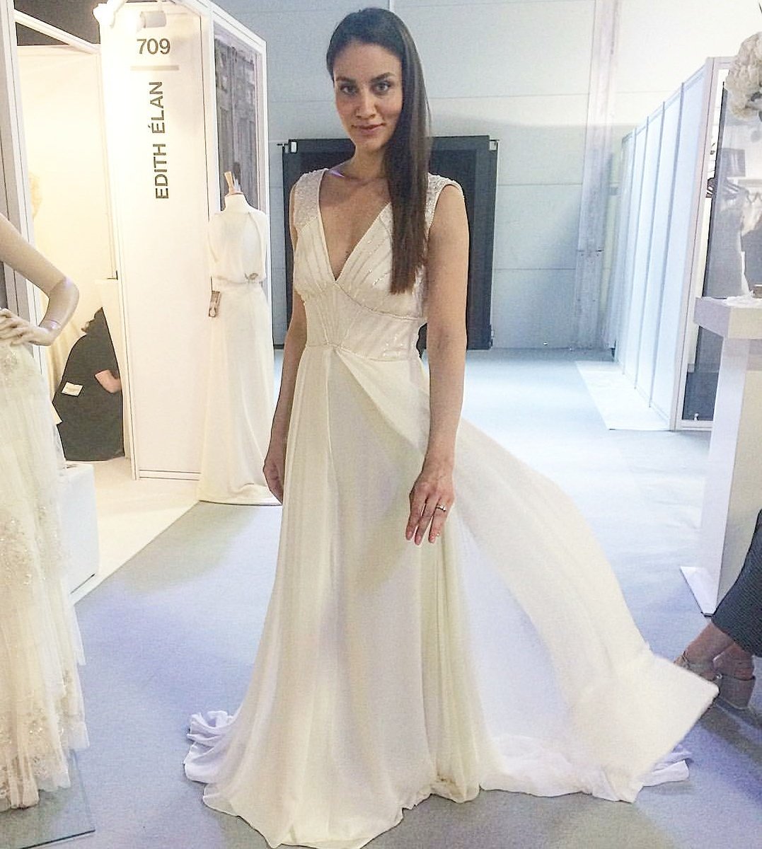 RashaLondon's tweet photo. Light as a breeze...Amelia silk dress now available @Heart_Aflutter. #Rasha #effortlessglamour #londoncool #chic #luxe #bride https://t.co/ILDt84oGY7
