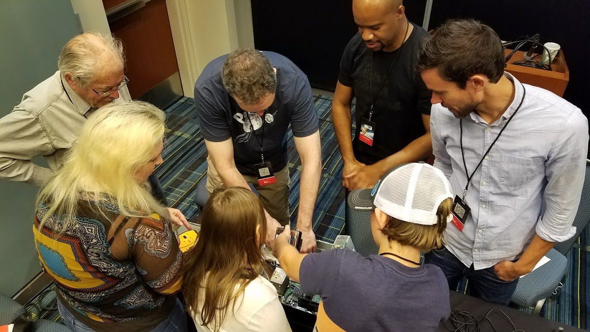 FLOSSDesktops's tweet photo. Thanks again to @AllThingsOpen for including the #FOSS Desktops for Kids in this year's program.

We had tremendous interest from the attendees in helping #k12 #schools create innovative #STEM programs.

Mmore at: https://t.co/q6FNUXuAbR
#edtech, #edchat #opensource #OSS #linux https://t.co/w6MP61asDJ