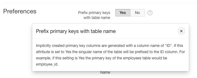 Morten Braten On Twitter Orclapex Quicksql Option To Prefix Pk