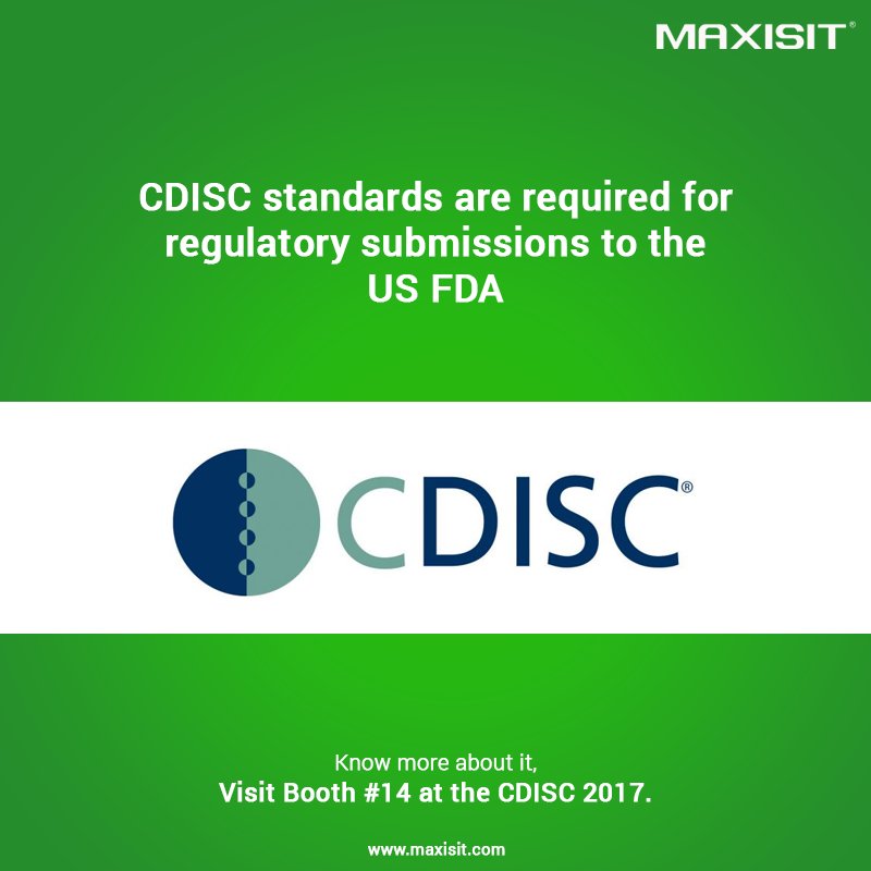 MaxisAIInc's tweet photo. Learn all about implementing #CDISC data standards. #CDISC2017 #CDISC
Book your meeting here: https://t.co/8YqFEJ62z6 https://t.co/vqXS8clMjN