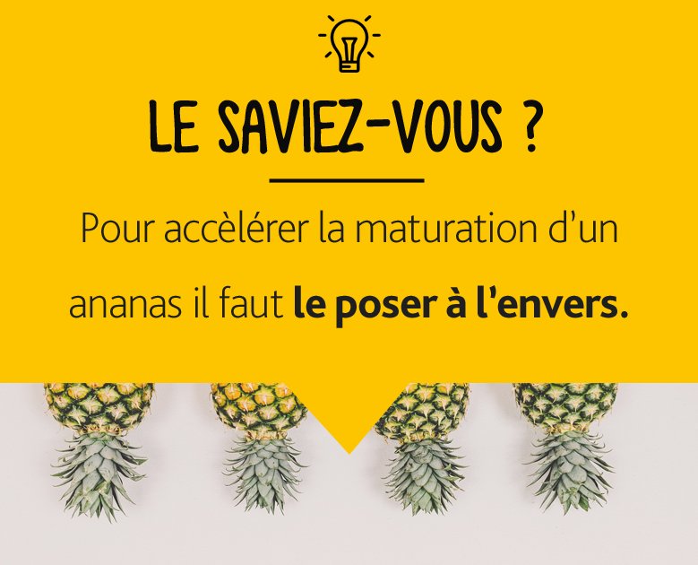 MaBoxCuisine's tweet photo. #LeSaviezVous Une super astuce si vous êtes pressés de déguster votre ananas ! #fruit https://t.co/11ZyS2FcXi