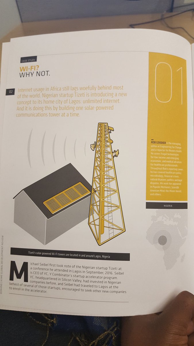 MoOsinubi's tweet image. Congrats to @kananyi and Tizeti on your new partnership w/ Facebook. I just finished reading @DemandASME new case study, WiFi Why Not, by @Goodier. Your work is improving communications across Nigeria and Africa. Kudo to Tizeti! #AfricaCom #tec4dev #ict4d