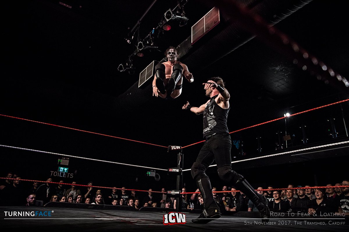 thatjimmaitland's tweet photo. #ICWCardiff 8/8 @JimmyHavoc vs @mikey__whiplash [Album: https://t.co/wPr6aXDAjS  ]
#ICWHydro Sunday 19th! #RoadToHydro https://t.co/sAviAMMWzI