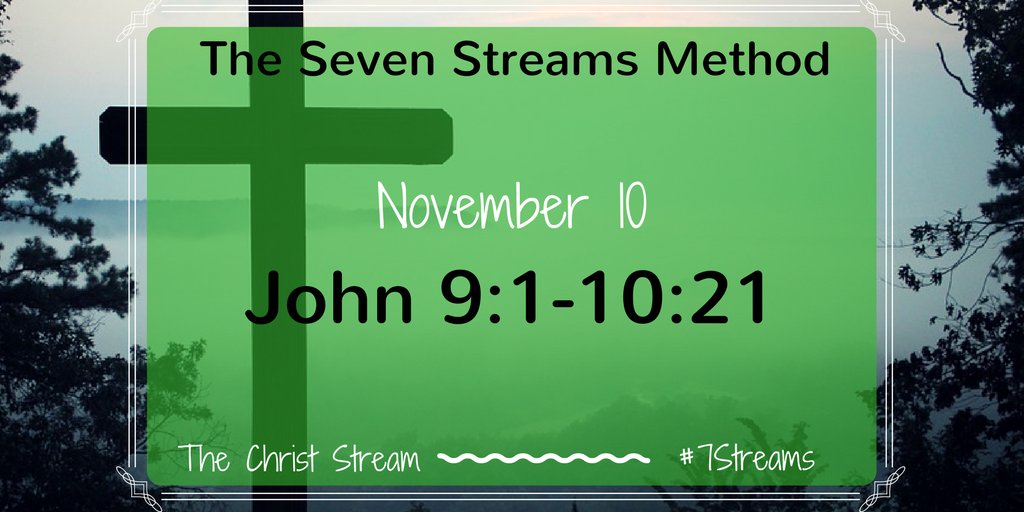 serenatravis's tweet photo. Listen to today's Scripture reading:
John 9:1-10:21
#TheChristStream #7StreamsMethod
https://t.co/FlguiKp4O3 https://t.co/rUNcxGWcl9