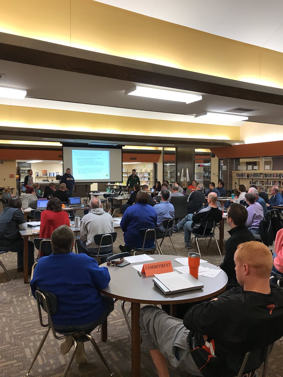 DonnaZerr's tweet photo. Professional Development Day at AHS! @OriolesAHS https://t.co/DILxsvpPZE