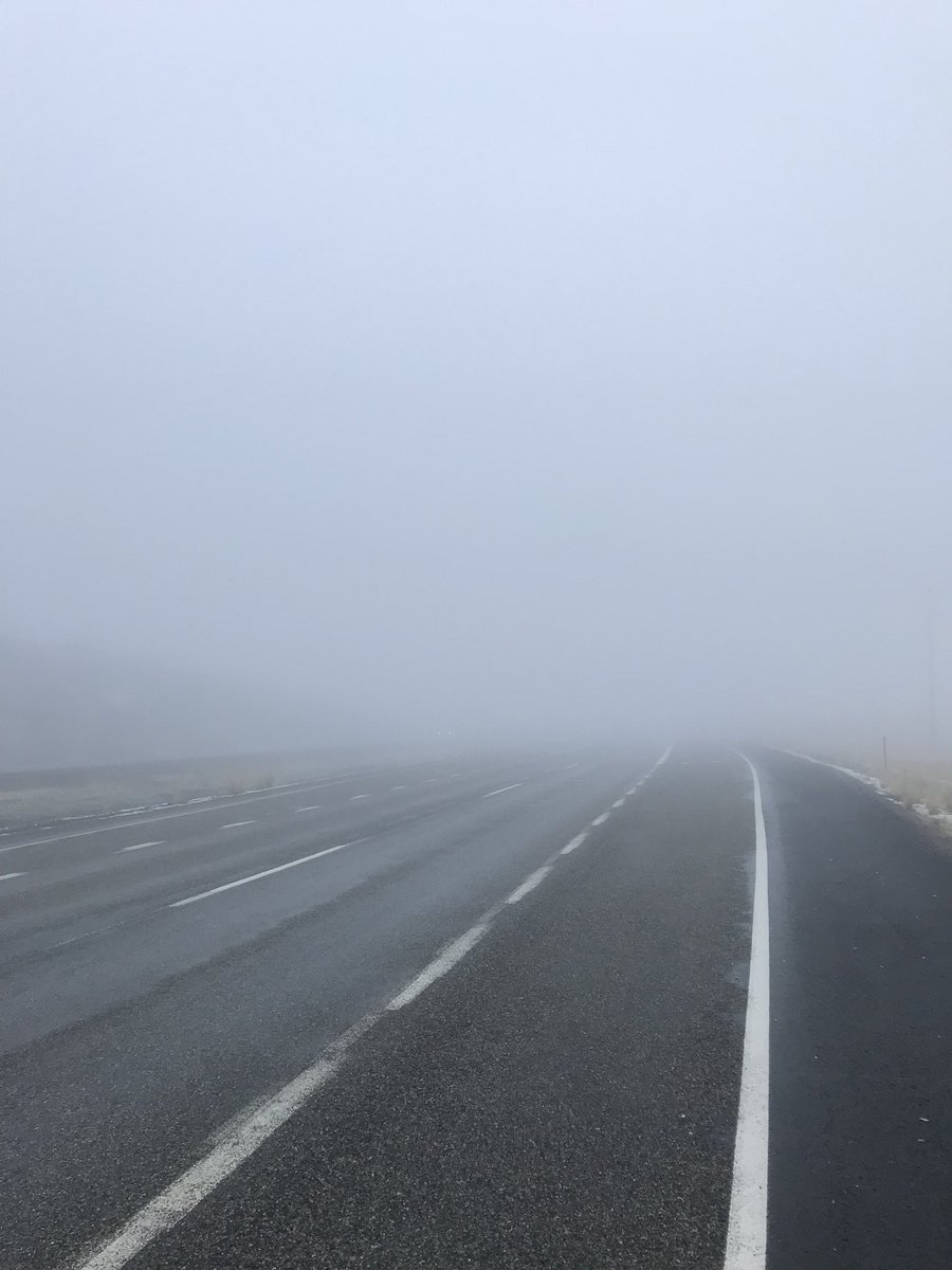 ISPNorthIdaho's tweet photo. US 95 road conditions south of mile marker 421 (south of CDA) are very slick. Please use caution when traveling. https://t.co/wG8h3ka1sE