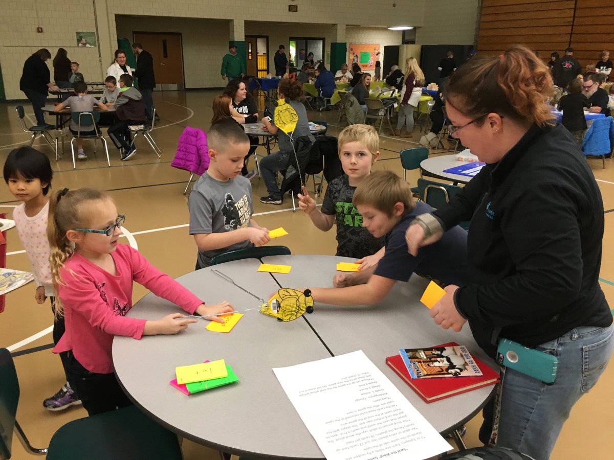 CdaleClovers's tweet image. Cloverdale Elementary School students and parents enjoying time together reading and playing educational games at the first annual Soup &amp;amp; Book Night that was held on November 7th.  #clovers #familytime #readingandlearning 🍀📚