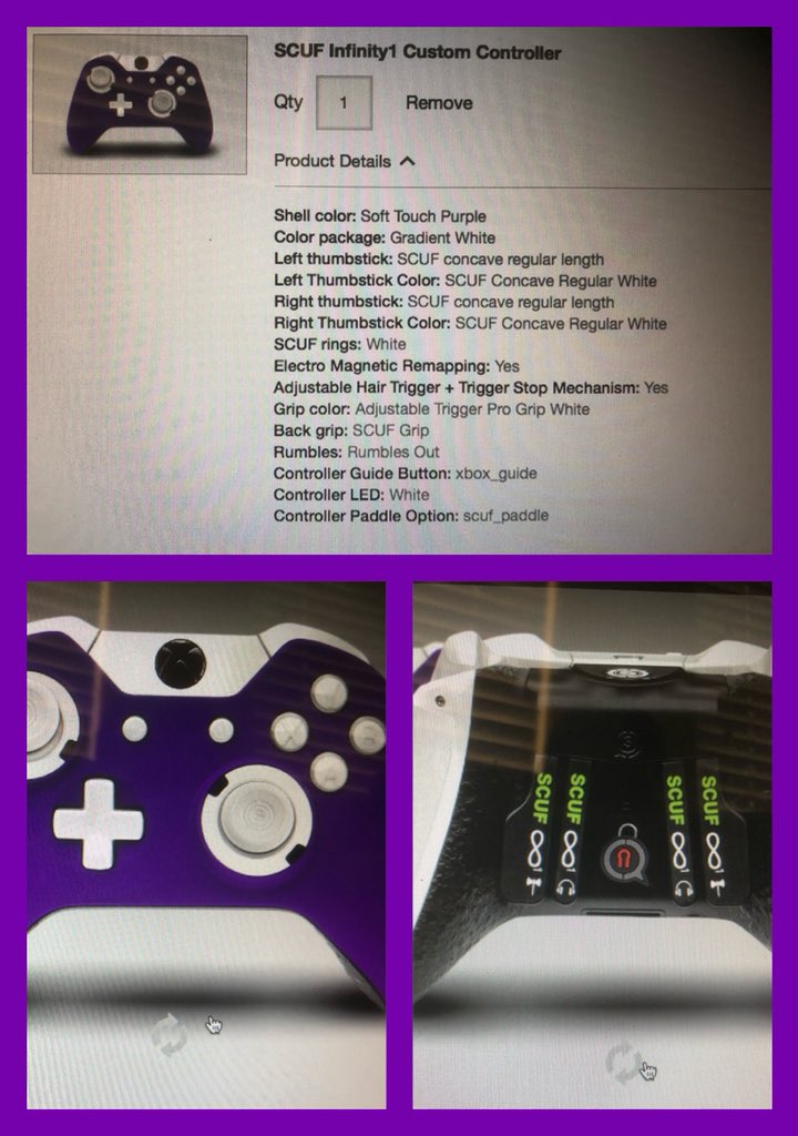 KwincyL's tweet photo. @PhilWhi7 @ScufGaming Done. It’s Simple but I️ like it. #PrayIWin https://t.co/oqFzirwIHR