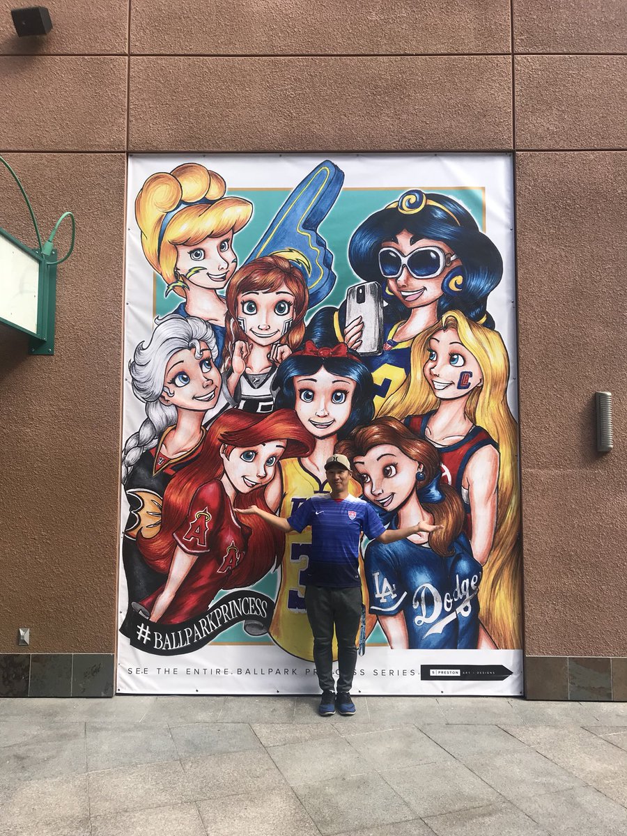 S Preston On Twitter The 16 Foot Mural Of My Ballparkprincess