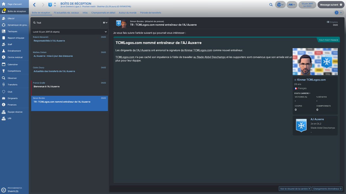 Kinmar_'s tweet image. Comme promis, voici ma première partie sur @FMFrance !
Lifeban avec l'AJ Auxerre et restrictions de nationalité !

Je vous partagerais les moments forts (si ce n'est pas le licenciement !)

#FM18 @AJA #Lifeban