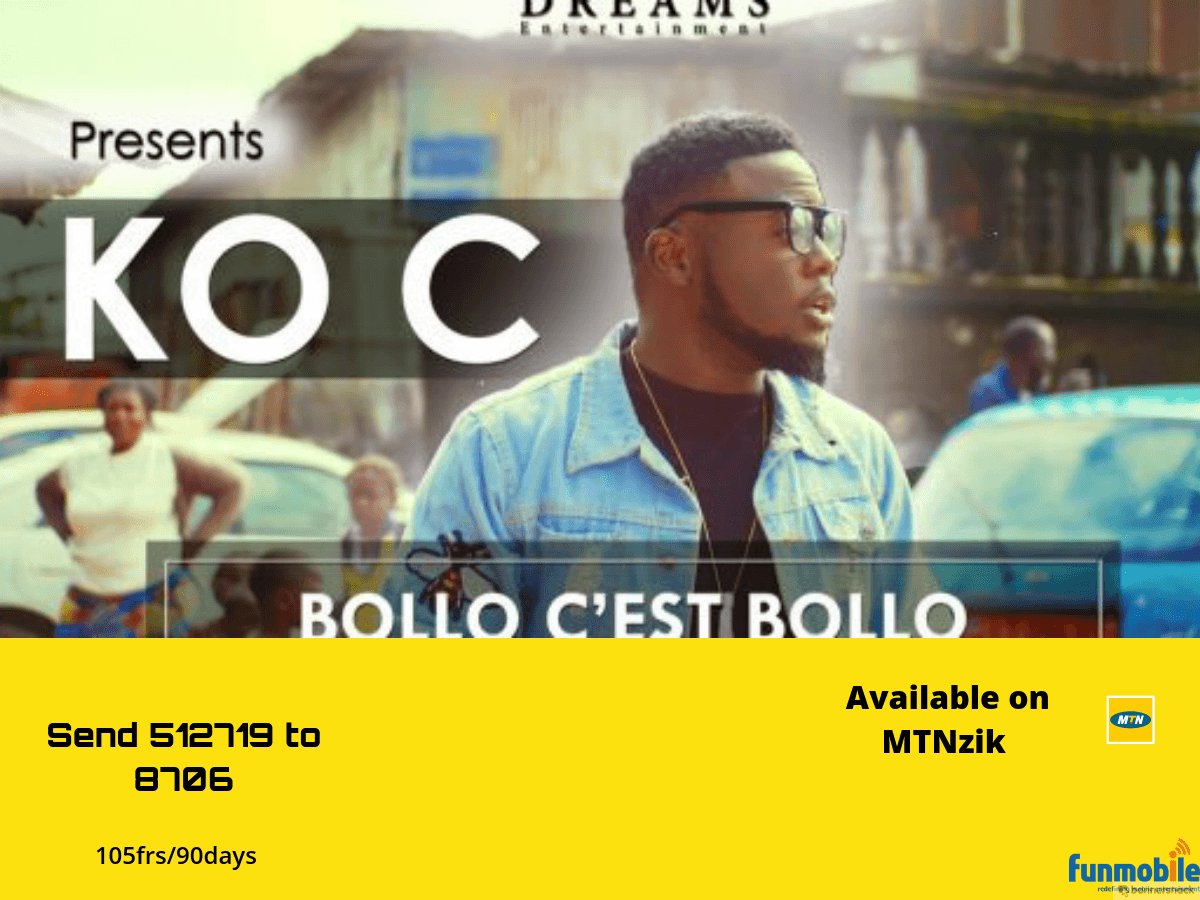 Funmobile_CMR's tweet photo. Et même si tu gagnes juste un peu d’argent, Il faut bosser pour le faire en grand, Parce que le #bollo c’est bollo c’est bollo eeeh.

Envoyer 512719 au 8706 et télécharger . 105frs /90jours
#Koc #Kamerhit #mtnzik #traceurban #traceafrica #Kamerlyrics https://t.co/3vdTxpOHfJ