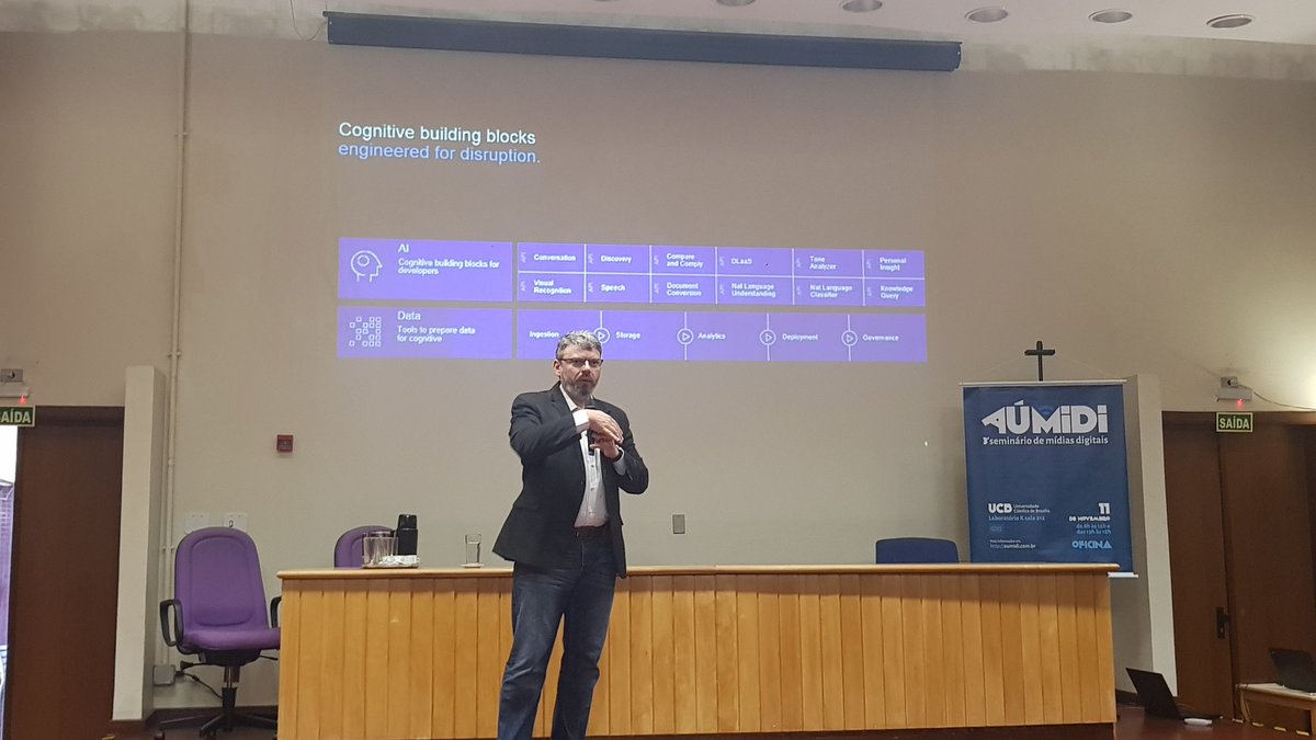 Agora acontecendo a apresentação de Zalkind Lincoln sobre Computação cognitiva aplicada as mídias digitais

#cognição #midiasdigitais #watson #ibm #aumidi
