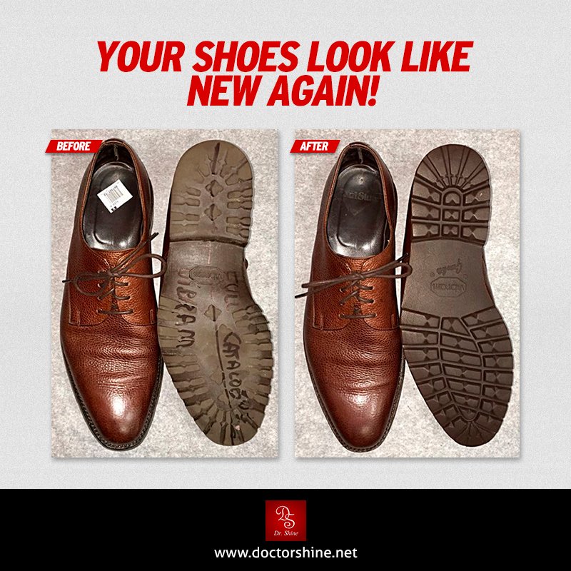 doctorshine's tweet photo. Your shoes look like new again! https://t.co/WQVE4NcTwY