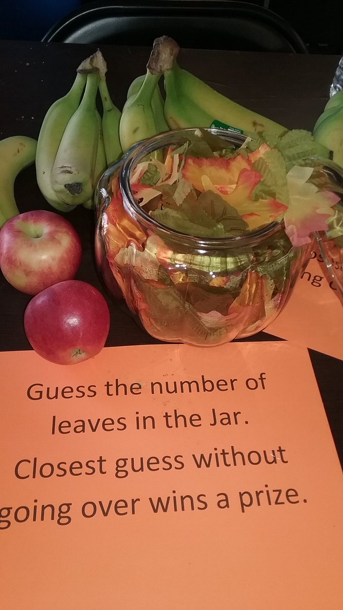 ThisisPaulineM's tweet photo. As part of our "what's under the leaves" Demo, we had a guessing game. Congrats Rodney Jones and Dustin McCutcheon for guessing correctly. #cp_upsers https://t.co/KwnD3K417P