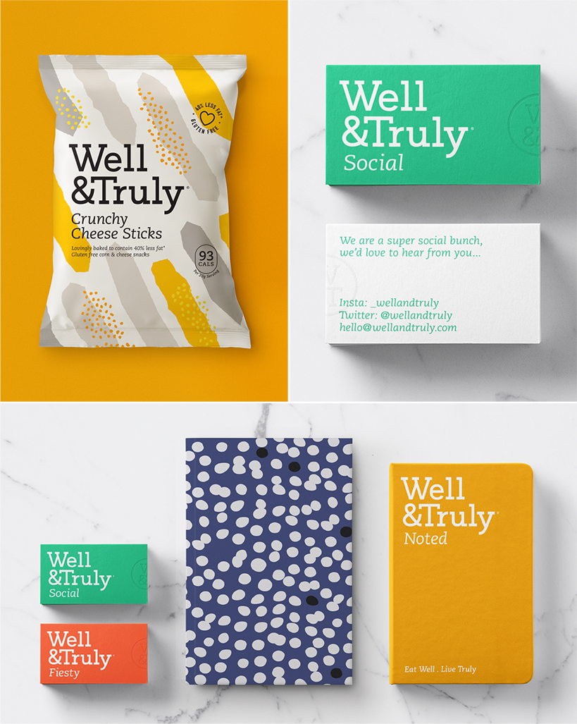 MiddayStudio's tweet photo. Well &amp; Truly pleased to share this project! Naming, Brand Identity, Tone of Voice &amp; Packaging https://t.co/XFr9ejgkPk https://t.co/UOZlVsBDv9