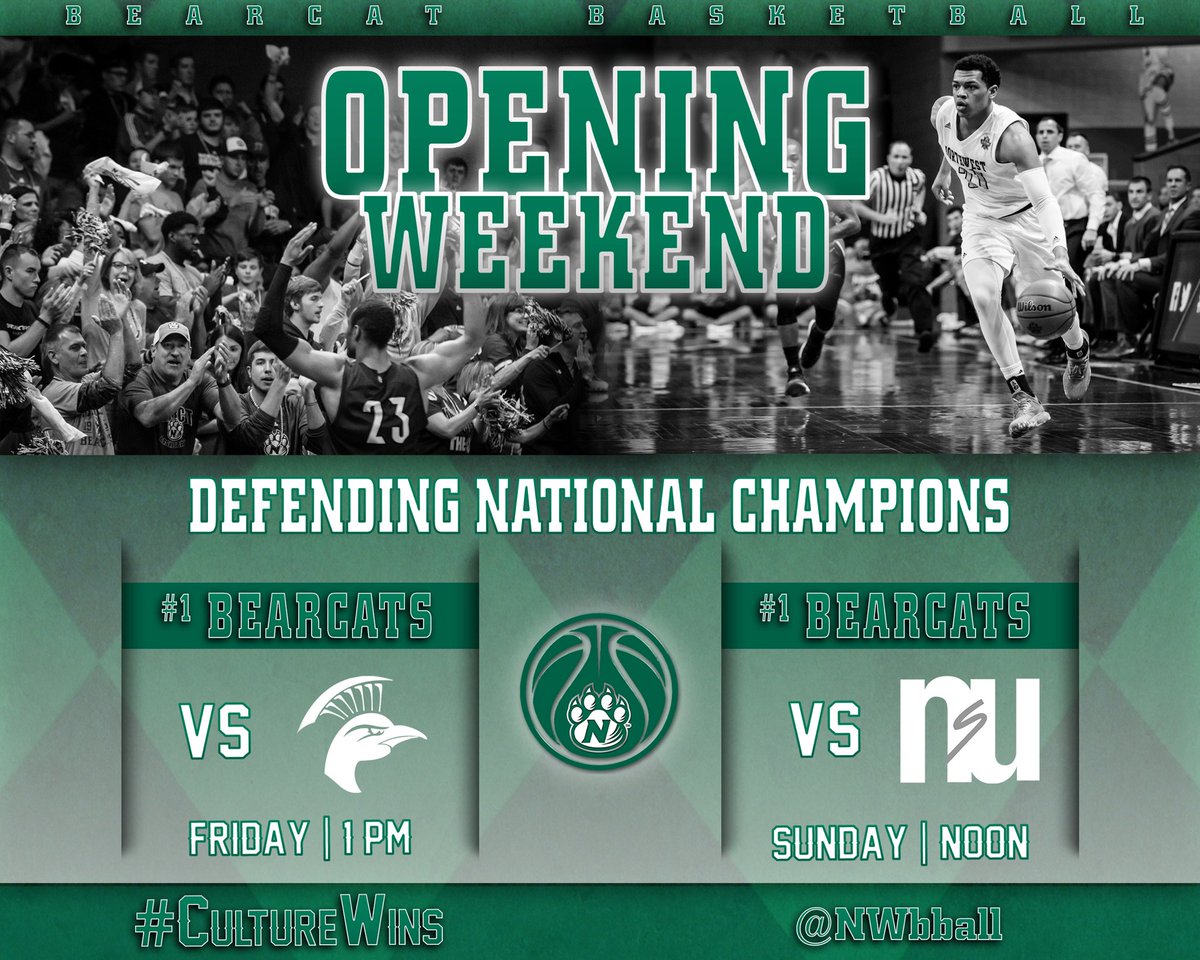NWBearcatMBB's tweet photo. Basketball season is here!  🏀 #ItsBearcatGameday https://t.co/hjM8ZT3F4D