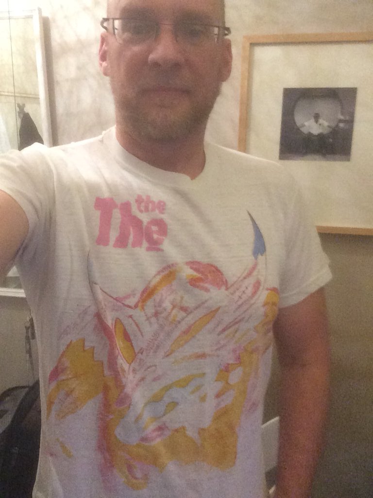 paulfrost_me's tweet photo. @MrJoeGooch @AllthingsTheThe @thethe @BBC6Music & one of mine @thethe #AndyDog artworks.
#TshirtDay https://t.co/TYekLK9nVb