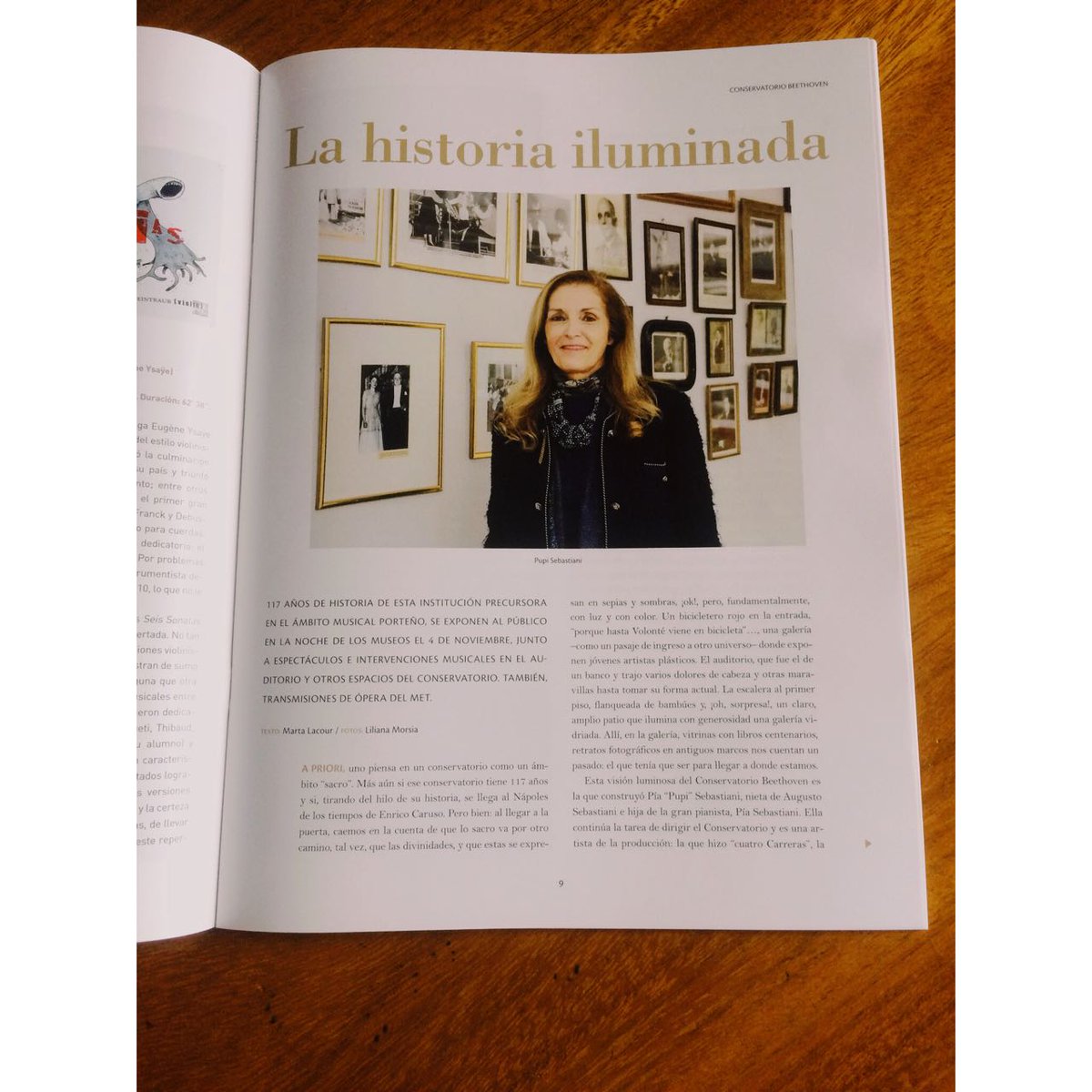fundacbeethoven's tweet photo. en marco de #lanochedelosmuseos la revista #cantabile realizó una hermosa nota que cubrió los 117 años de historia del #conservatoriobeethoven integrado a la #fundacionbeethoven ❤️ https://t.co/7FgPiN9RVy