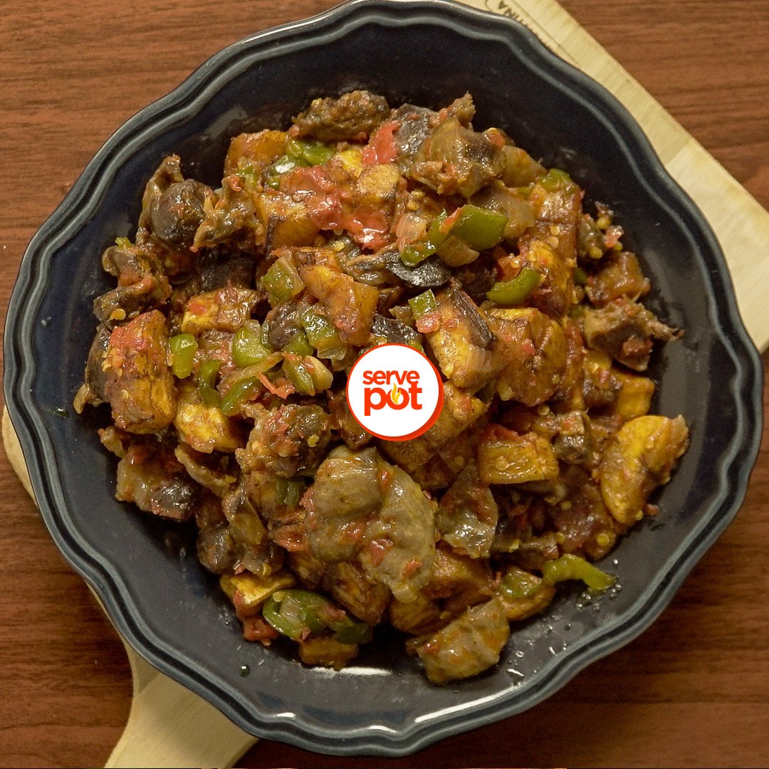 servepotgh's tweet photo. The much-awaited recipe, Peppered Gizzard is finally here!!!
Video dropping tomorrow #servepotghana #recipes #pepperedgizzard https://t.co/P1ou84QdBg