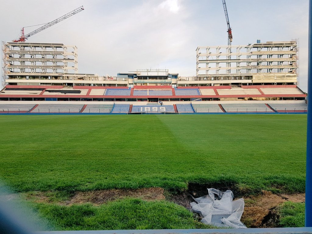 SomosNacional1's tweet photo. ¡Hermosa está quedando nuestra casa! 🔴🔵⚪👏👏 https://t.co/tsTnIDAm5M