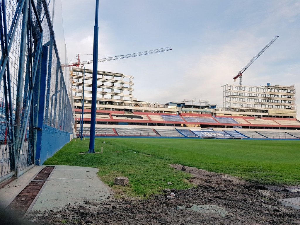 SomosNacional1's tweet photo. ¡Hermosa está quedando nuestra casa! 🔴🔵⚪👏👏 https://t.co/tsTnIDAm5M