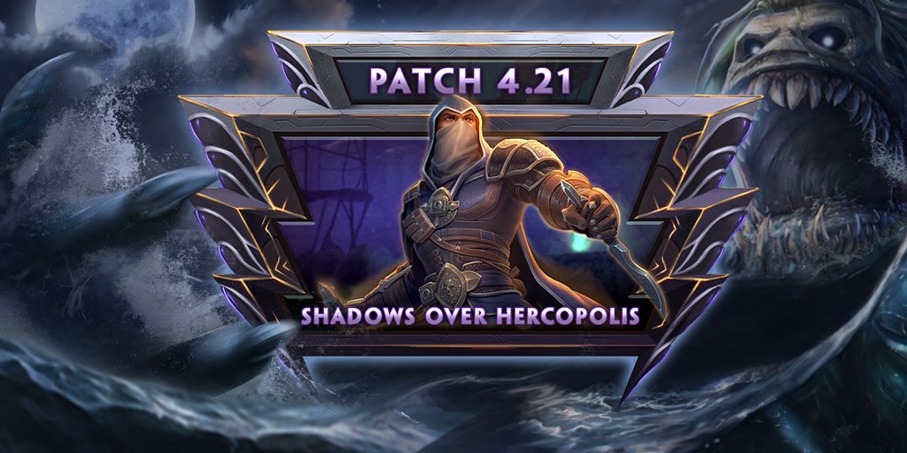 SMITEGame's tweet photo. Patch 4.21 #ShadowsOverHercopolis is now live on Console! New stuff is here: Nab that Trickster Bundle, Beat the Adventure Mode, and Cause Chaos with Discordia.

https://t.co/nj3DDgK5fA

#Patch421 #Discordia #TricksterBundle https://t.co/UcYhgAyVVc
