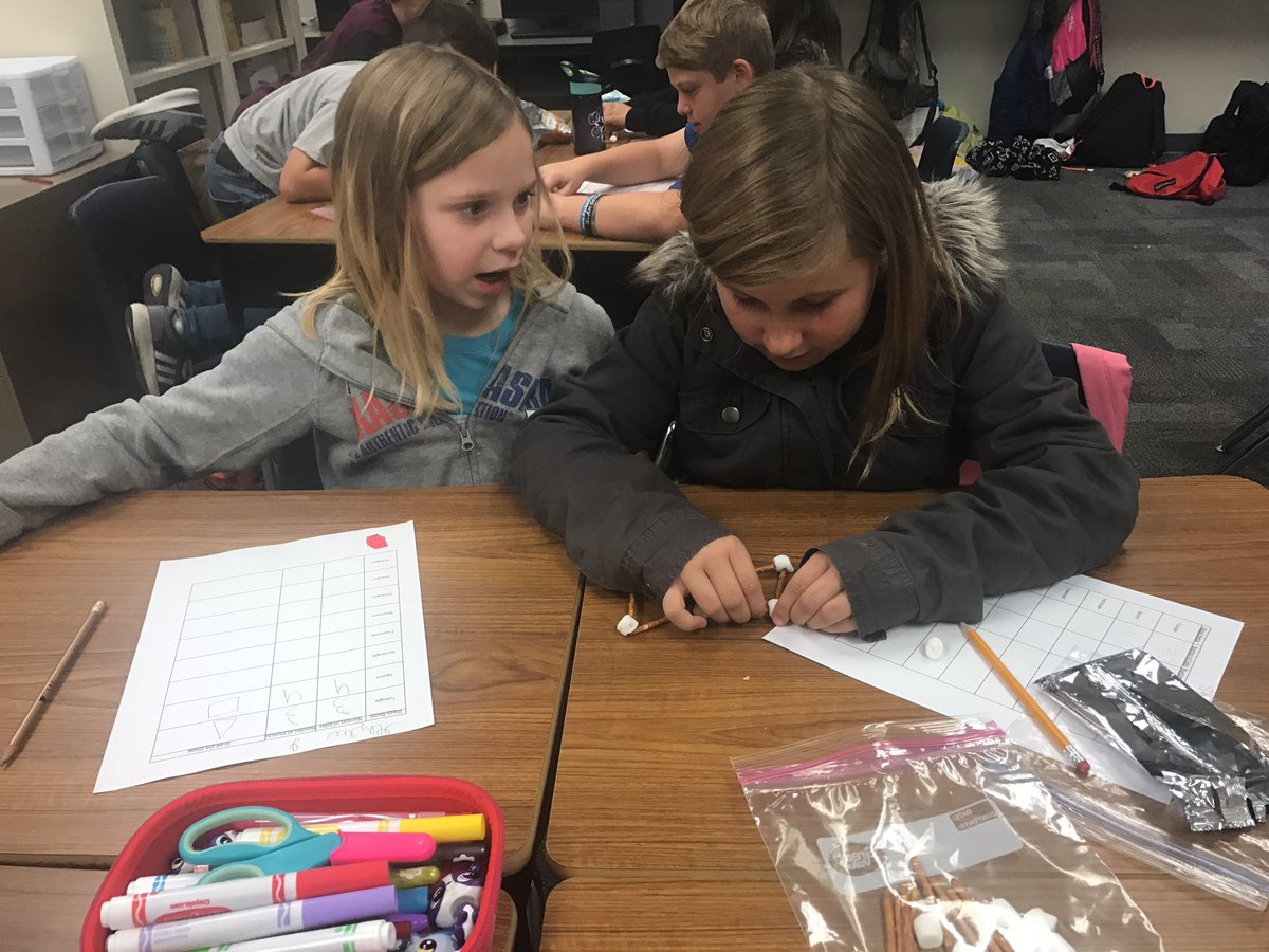 s_young2012's tweet photo. Part 2 of building 2D shapes #austinblueroos https://t.co/lXpZp9zC09