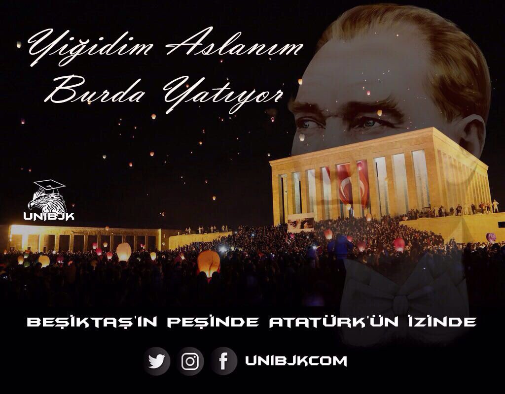 Ne güzeldir rahat uyumak,
Ardında asla ölmeyecek fikirler bırakarak.
Emanetin omuzlarda, sözlerin akıllarda,
Sen hep yanımızda...
#10Kasım