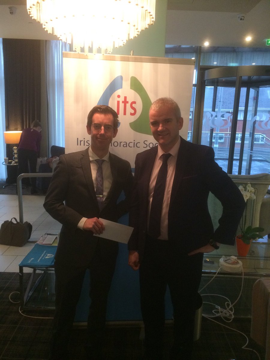 kennedymarcus's tweet photo. Congratulations @kevindeasy representing CUH respiratory department - best case presentation at the Irish Thoracic Society Annual Meeting https://t.co/R0DPReL9UW