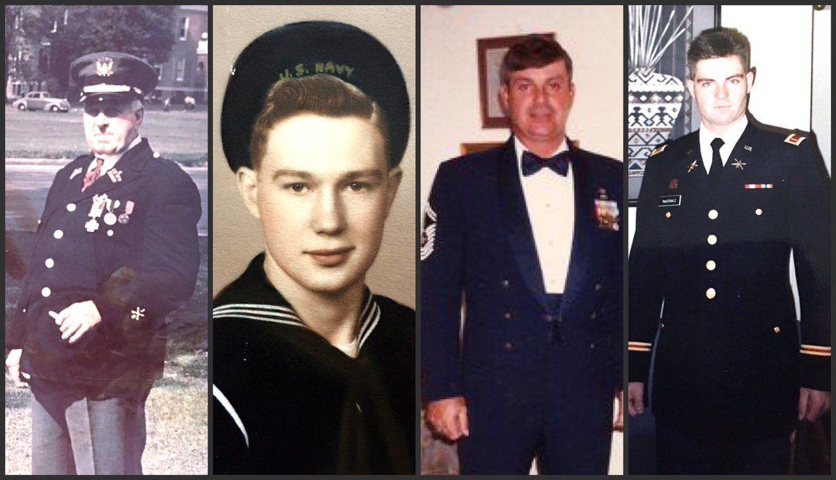 Four generations of service. Happy Veterans Day! #VeteransDay #PROUDtoServe