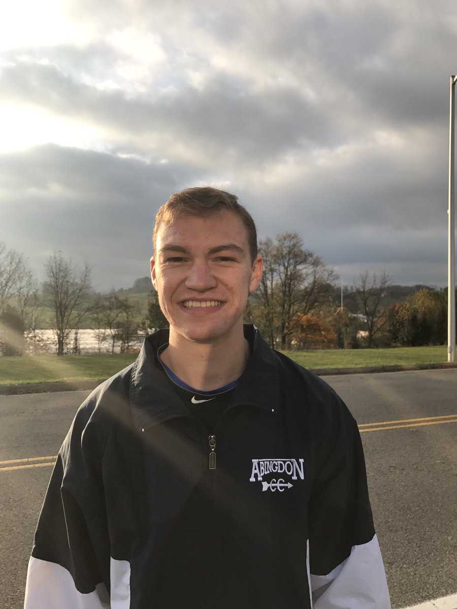AbingdonXCTF's tweet photo. #StateStars
Ethan Blevins
-Senior💥
-5k PR 16:08 https://t.co/c6fGex1lQK