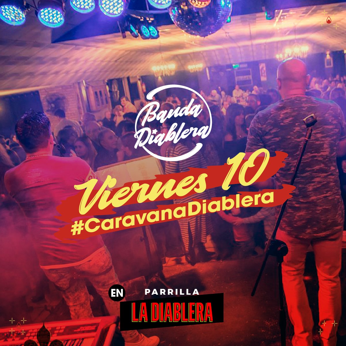 BandaDiablera's tweet photo. bandadiableraFestejamos el "Día de la Tradición" a pura caravana 🎶🎺🎤
Los esperamos hoy en nuestra casa: Parrilla ''La Diablera'' 👇sigue la #CaravanaDiablera
#cuarteto #merengue #cumbia #cordoba #argentina https://t.co/CXXemiDTew