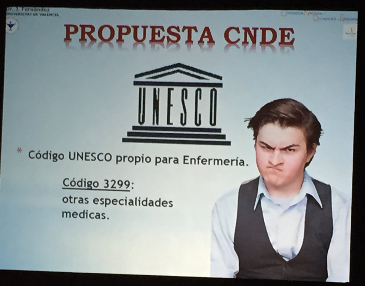 EnferEvidente's tweet photo. Ya en #inves16 salió el tema y me tarda que nos pongamos manos a la obra...
@CNDE_es @CGEnfermeria @Investenisciii @ICNurses @UNESCO Un código propio para los resultados de investigación en cuidados https://t.co/2GFzUVFJxc