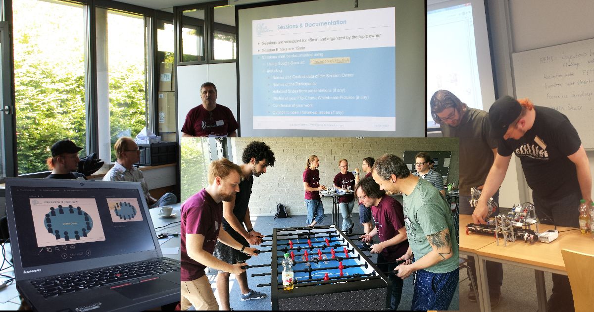 edaBarCamp's tweet photo. No idea what a #barcamp is? Don't know the #commmunity?
Look at the #photos of #edaBarCamp_2**1:
https://t.co/pIdUiSGY6G
#scientific_exchange, #interactive_communication & #relaxed_atmosphere.
and #join the #EDA #barcamp #community! https://t.co/CgSuNlkhNf